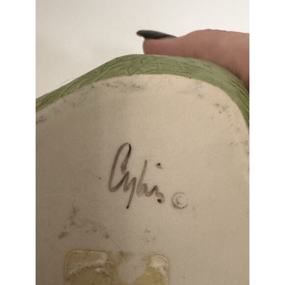 CYBIS Porcelain “Tinker Bell” Figurine 7” Tall Beautiful Detail Wings Missing - Picture 5 of 9